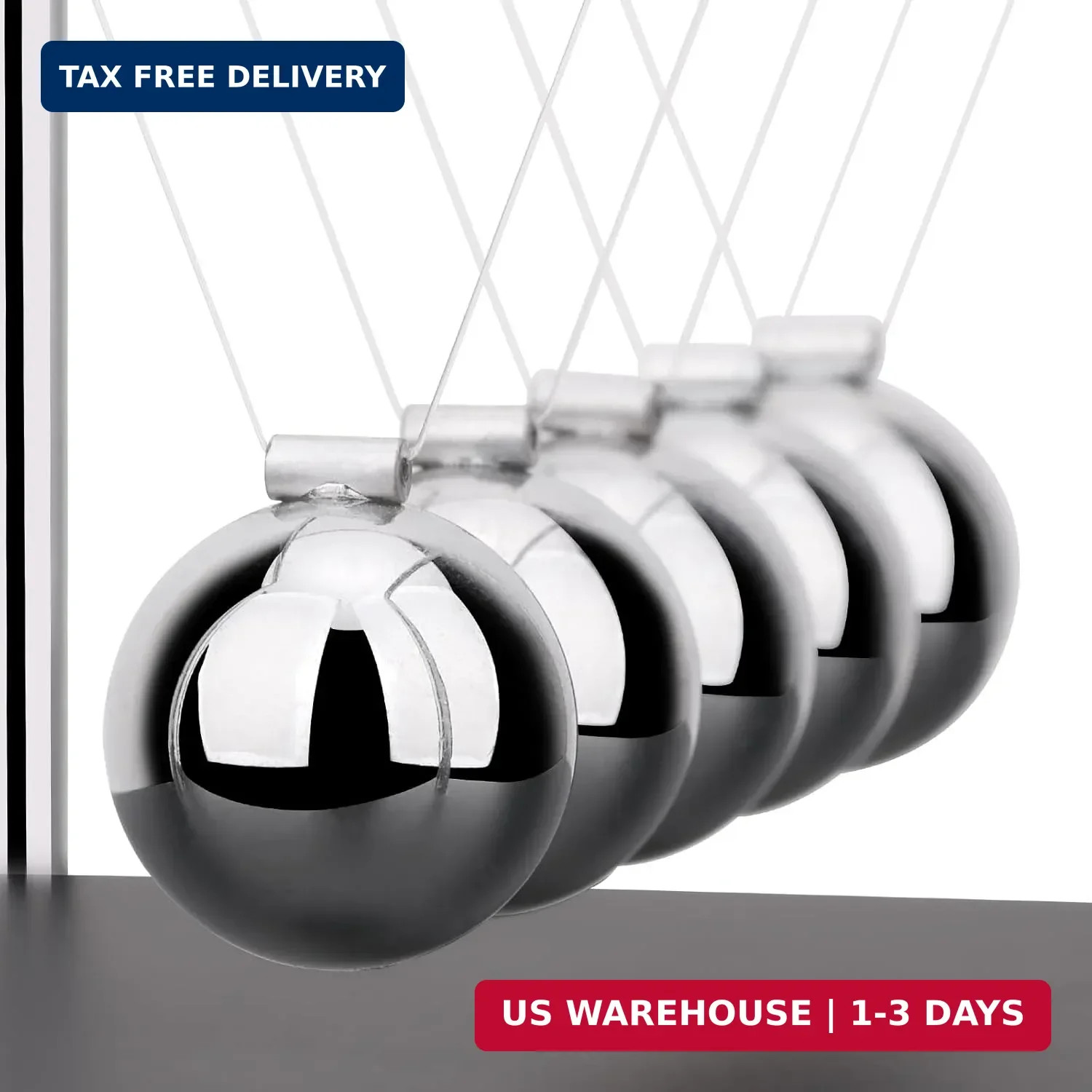QLKUNLA Newtons Cradle Balance Balls Science Physics Gadget Desktop Decoration K