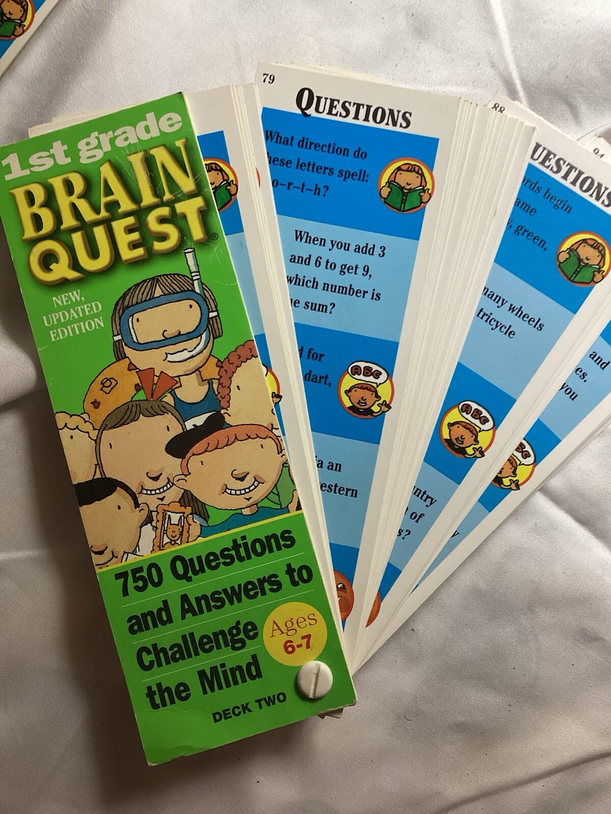 Brain Quest Deck One And Deck Two 1st Grade