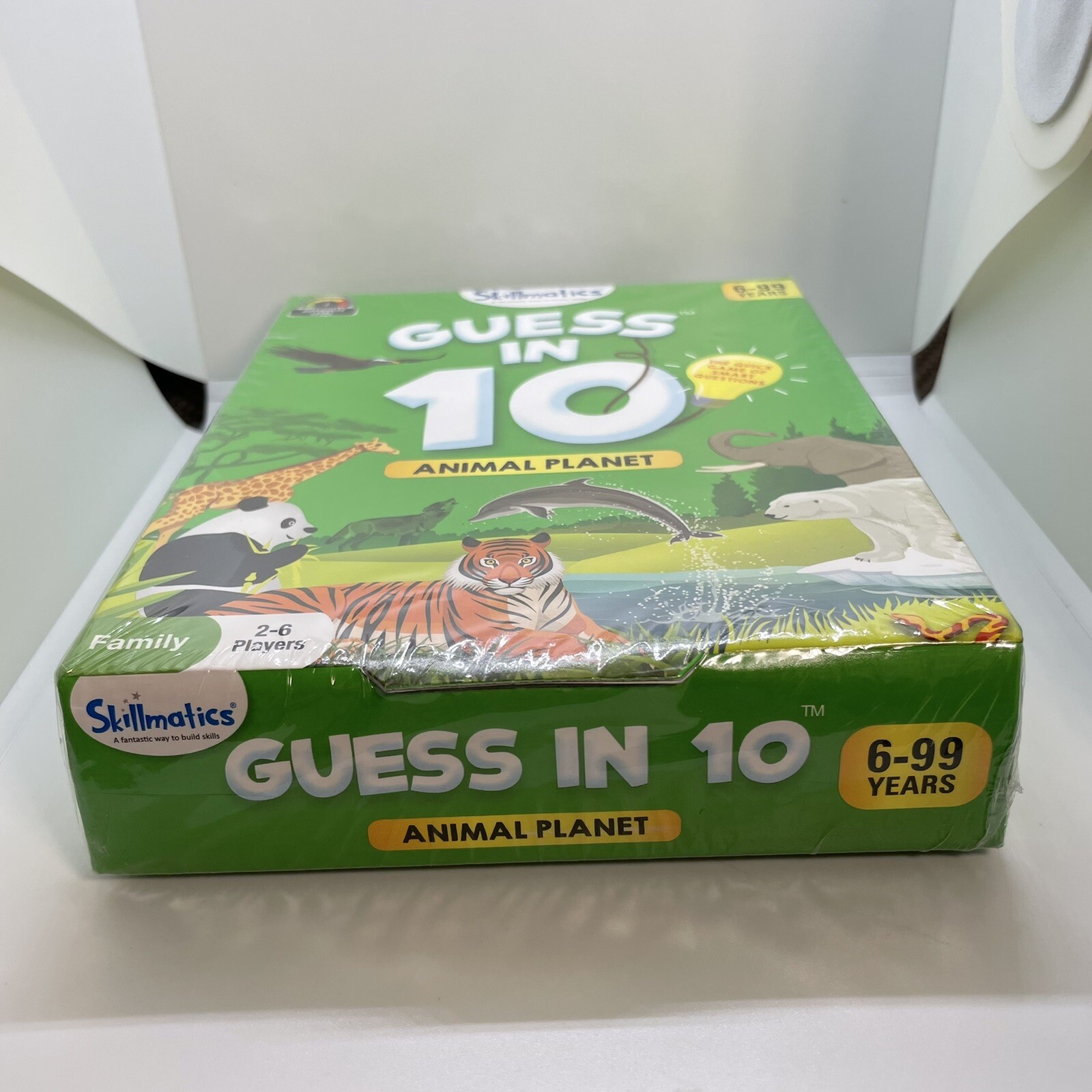 Skillmatics Card Game : Guess in 10 Animal Planet