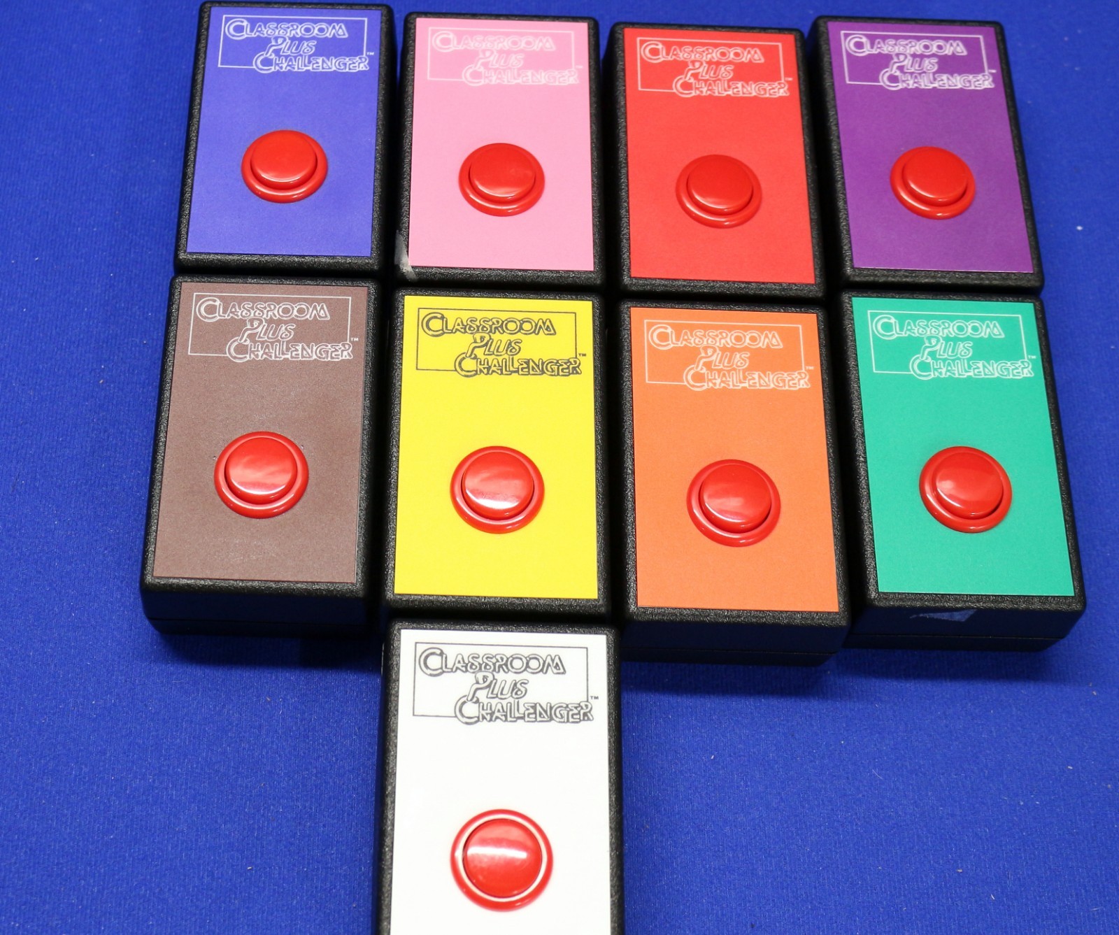 Nasco Classroom Plus Challenger 1999 8 Response Modules Educational Complete Set