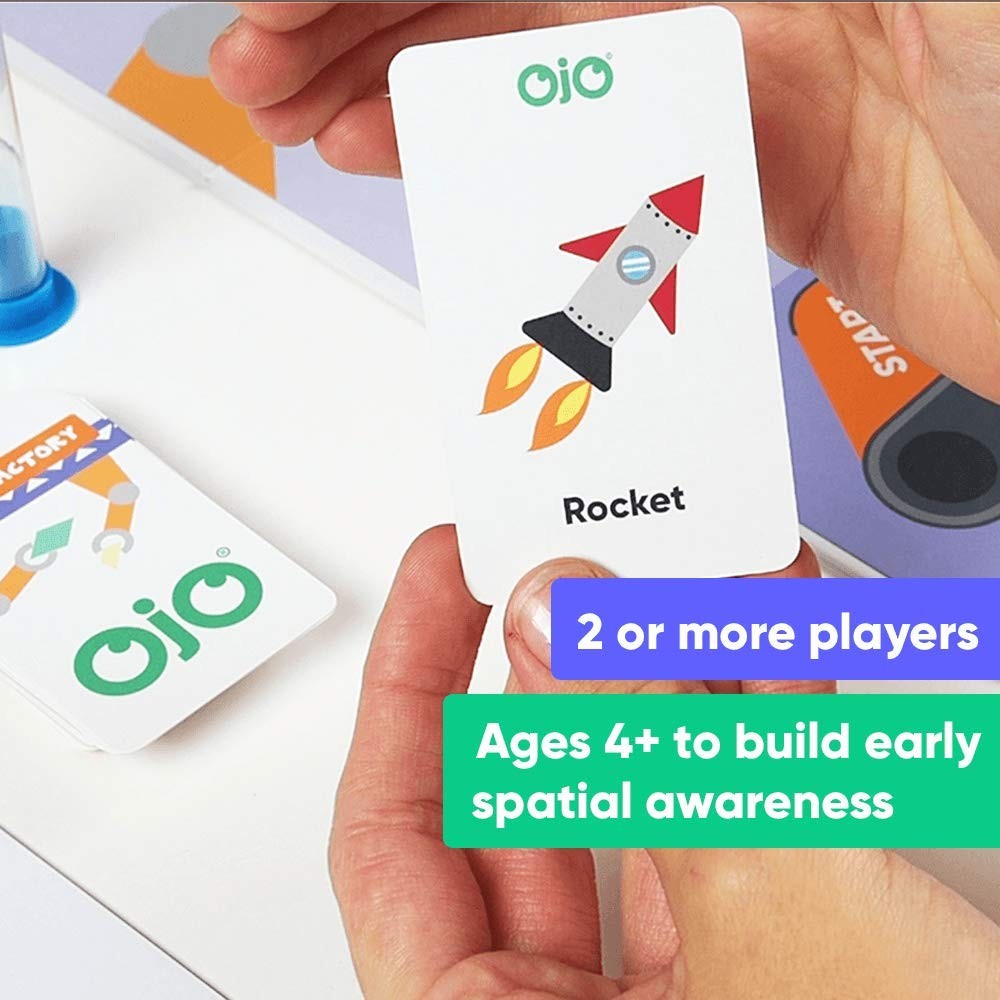 OjO Shape Factory Creative & Educational Toy for Toddlers | Kids Learn Shapes