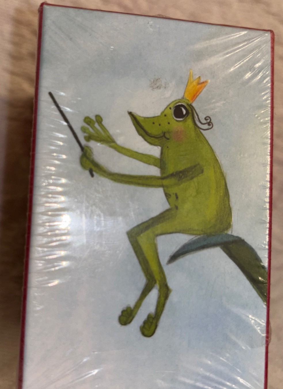 New Sealed IKEA KVACK Memory Matching Card Game Frog Princess Wolf Fairy Tales