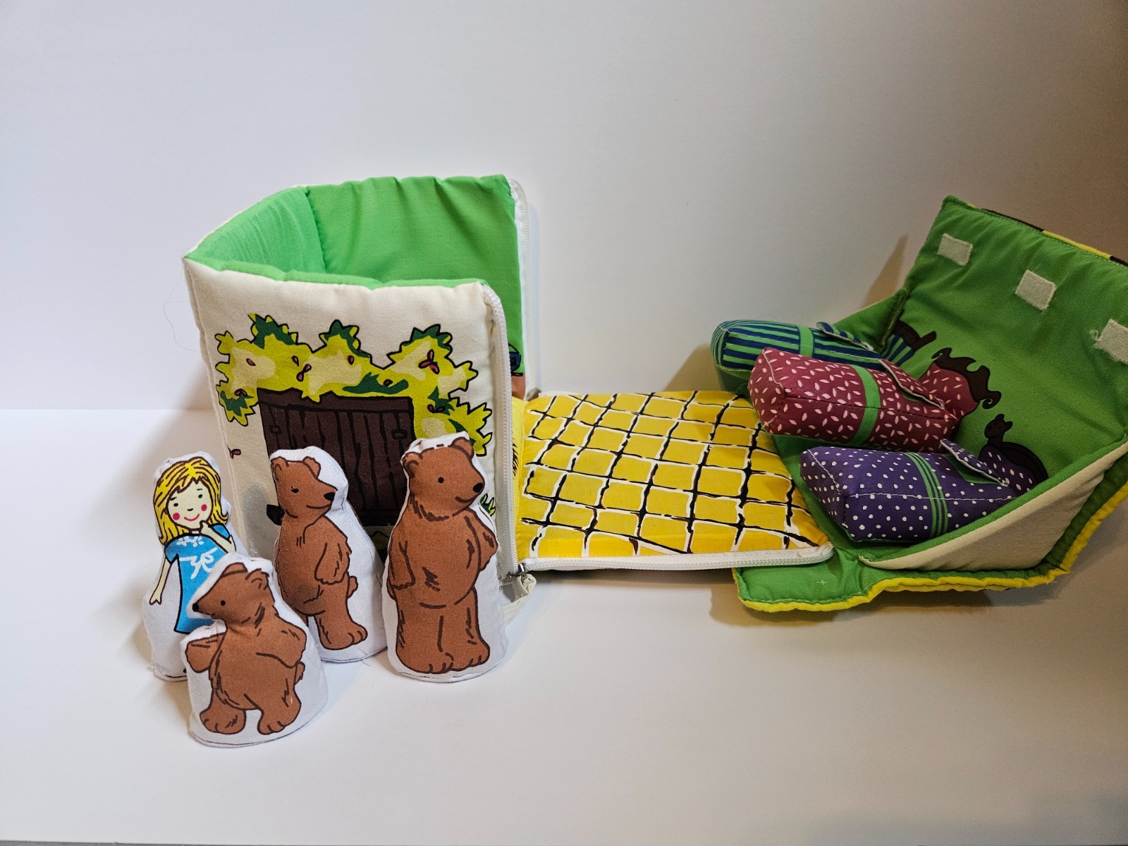 Pockets of Learning Goldelocks and the Three Bears and Alphabet Train Set