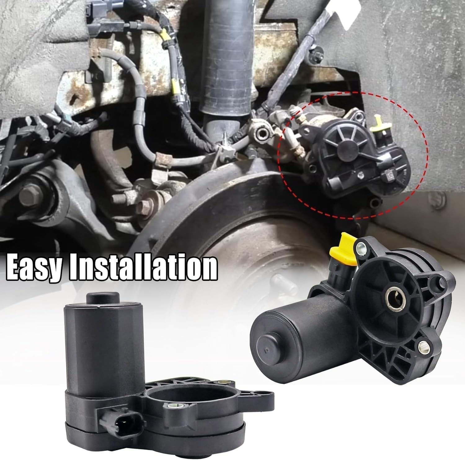 2 PCS Left & Right Side Electric Parking Brake Actuator Motor with Sealing Rings