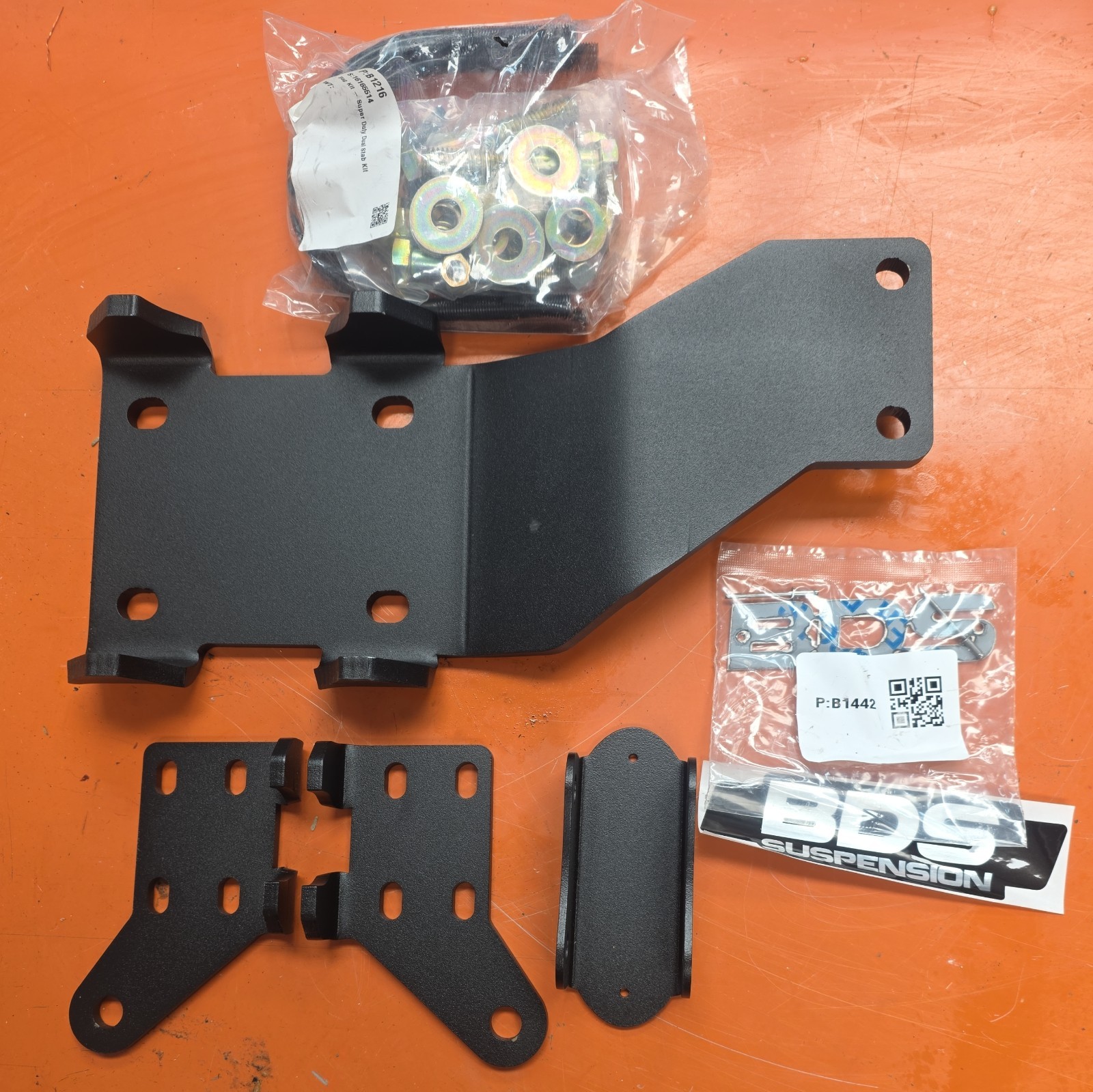 BDS Suspension NX2 Dual Steering Stabilizer Kit for 17-22 Ford F250 / F350 Super