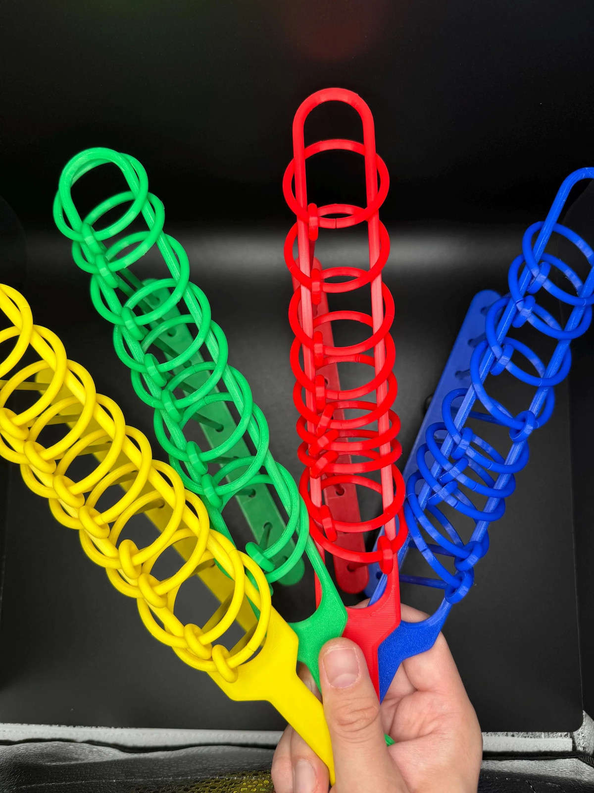 Chinese Rings Puzzle – Baguenaudier 3D Printed High Quality Brain Teaser