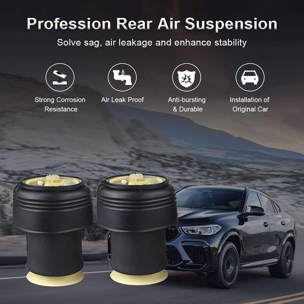 JDMON Replacement for Rear Air Spring kit Air Suspension Bags Compatible with
