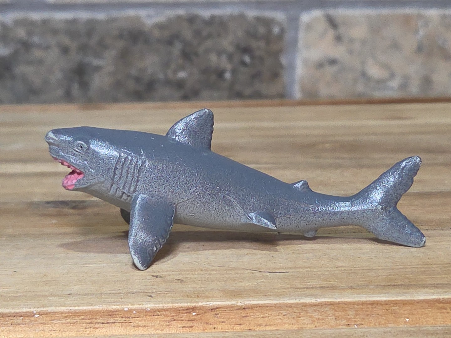 Great White Shark, Very Nice Plastic Replica 3″ Long