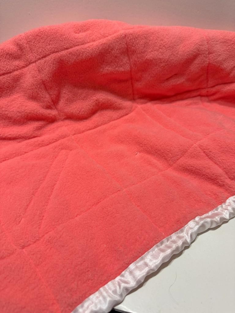 Teaching Blanket Unique Mat Zipper Lacing Textures Patchwork Quilt Girls 21×24
