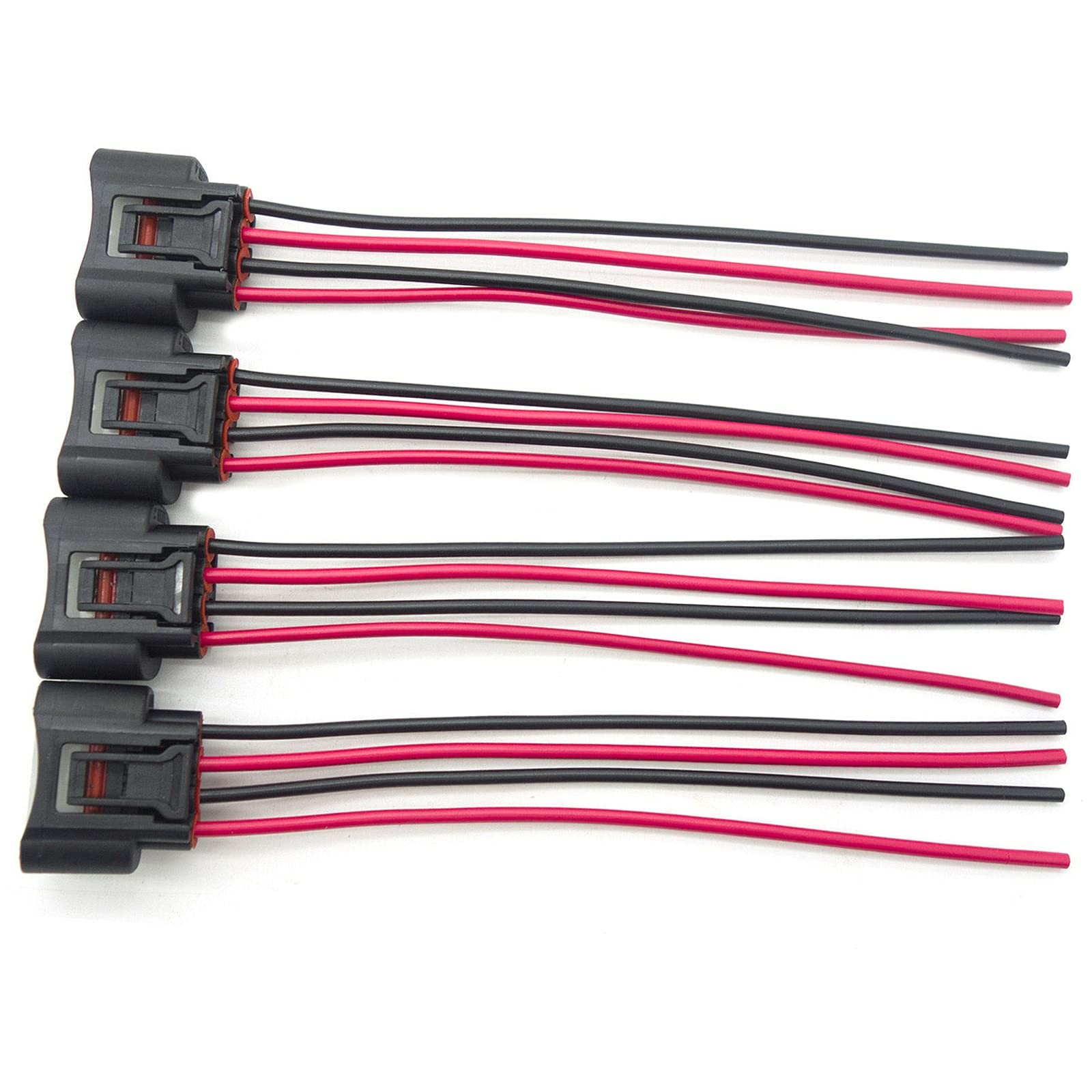 4 Packs Ignition Coil Connector Compatible with Toyota Scion Pontiac 4 Pack