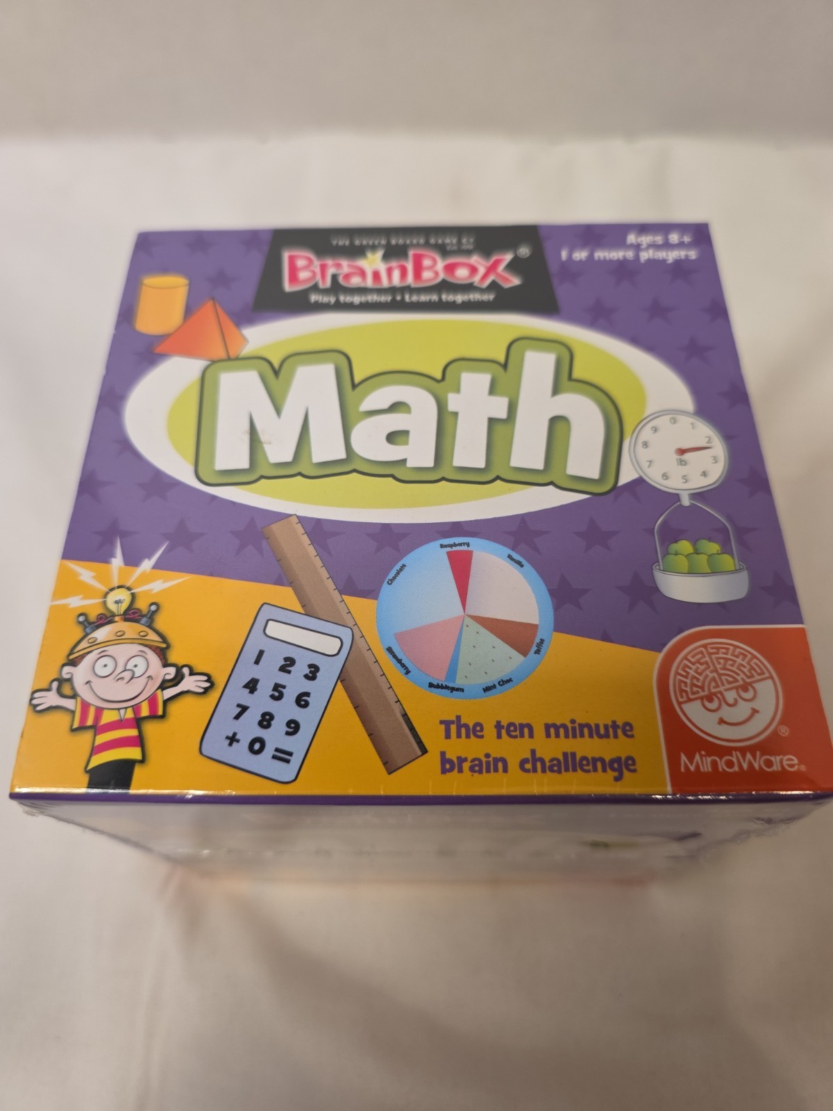 Mindware Brain Box Math age 8+ NEW FACTORY SEALED homeschool education kids gift