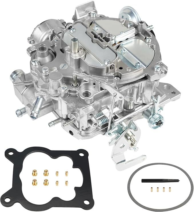 BHB 4 Barrel Carburetor Replaces Rochester Quadrajet 4MV 1904R 1906R Compatible