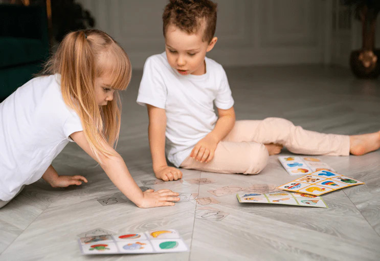 Transparent plastic Flash Cards outlines for toddlers age 3+