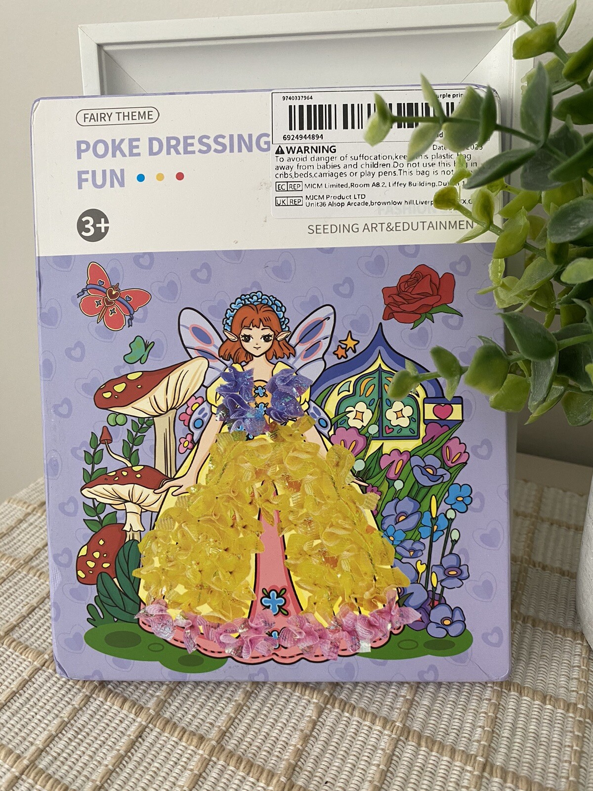 Poke Fun & Play Fairy Princess Dress DIY Toy