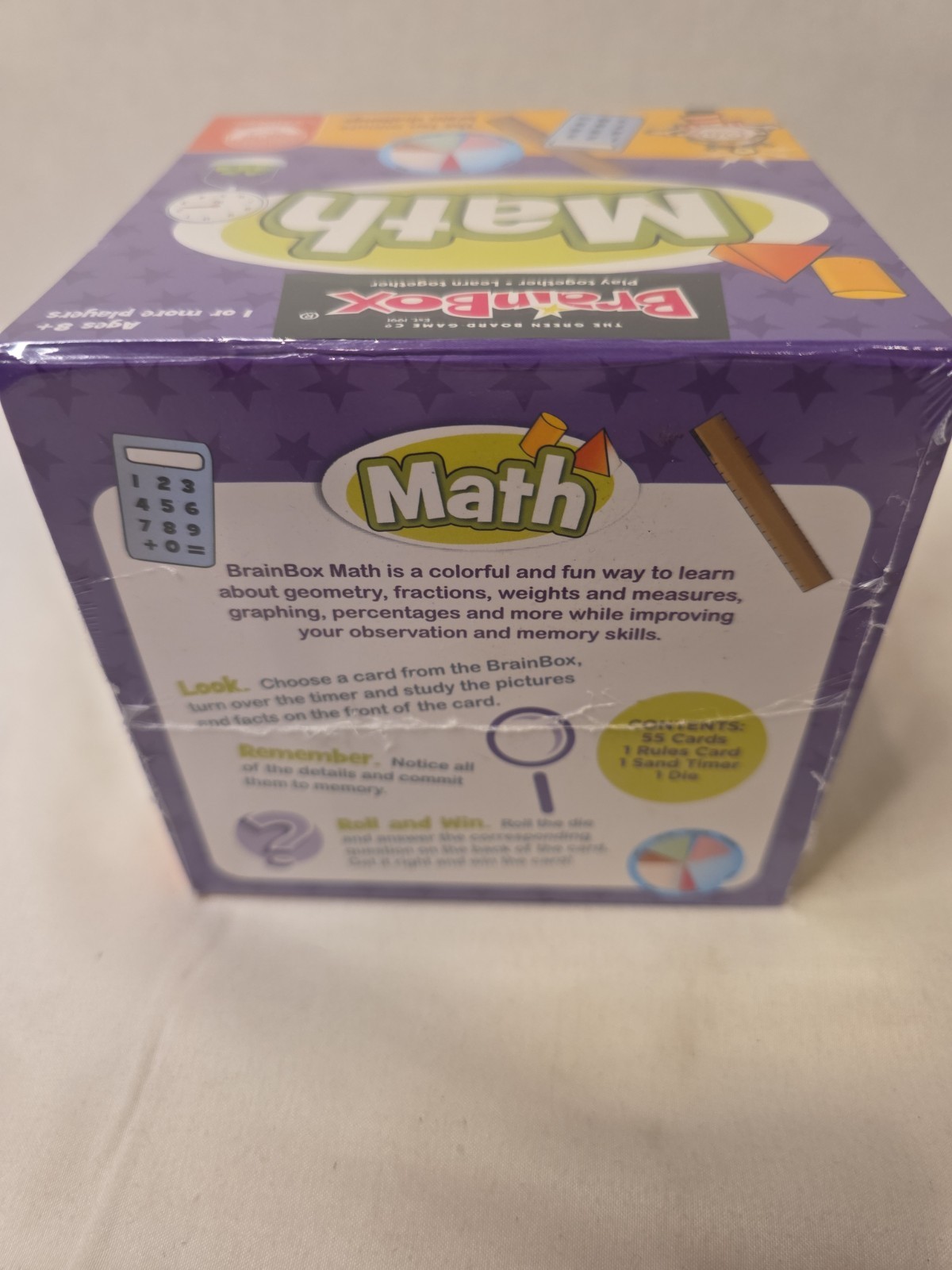 Mindware Brain Box Math age 8+ NEW FACTORY SEALED homeschool education kids gift