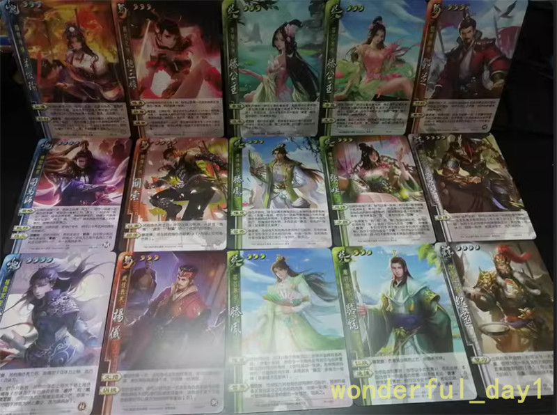 Sanguosha San Guo Sha Expansion Cards Toys 三国杀将星归汉 零十 武将皮肤卡 01/03/04/06/08/10