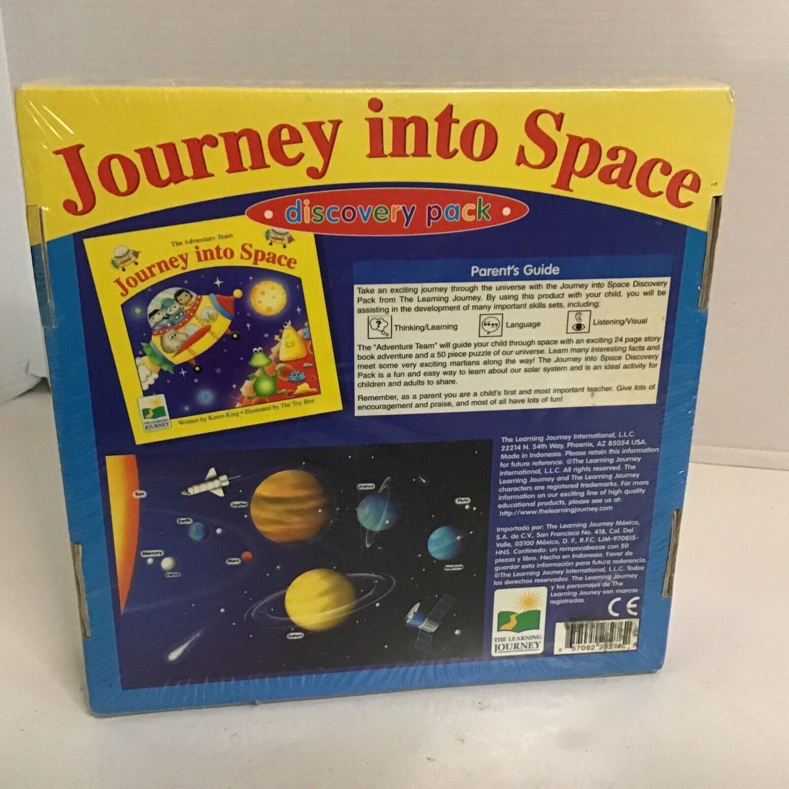Journey Into Space Discovery Pack 50 Piece Puzzle Adventure Team Book New In Box