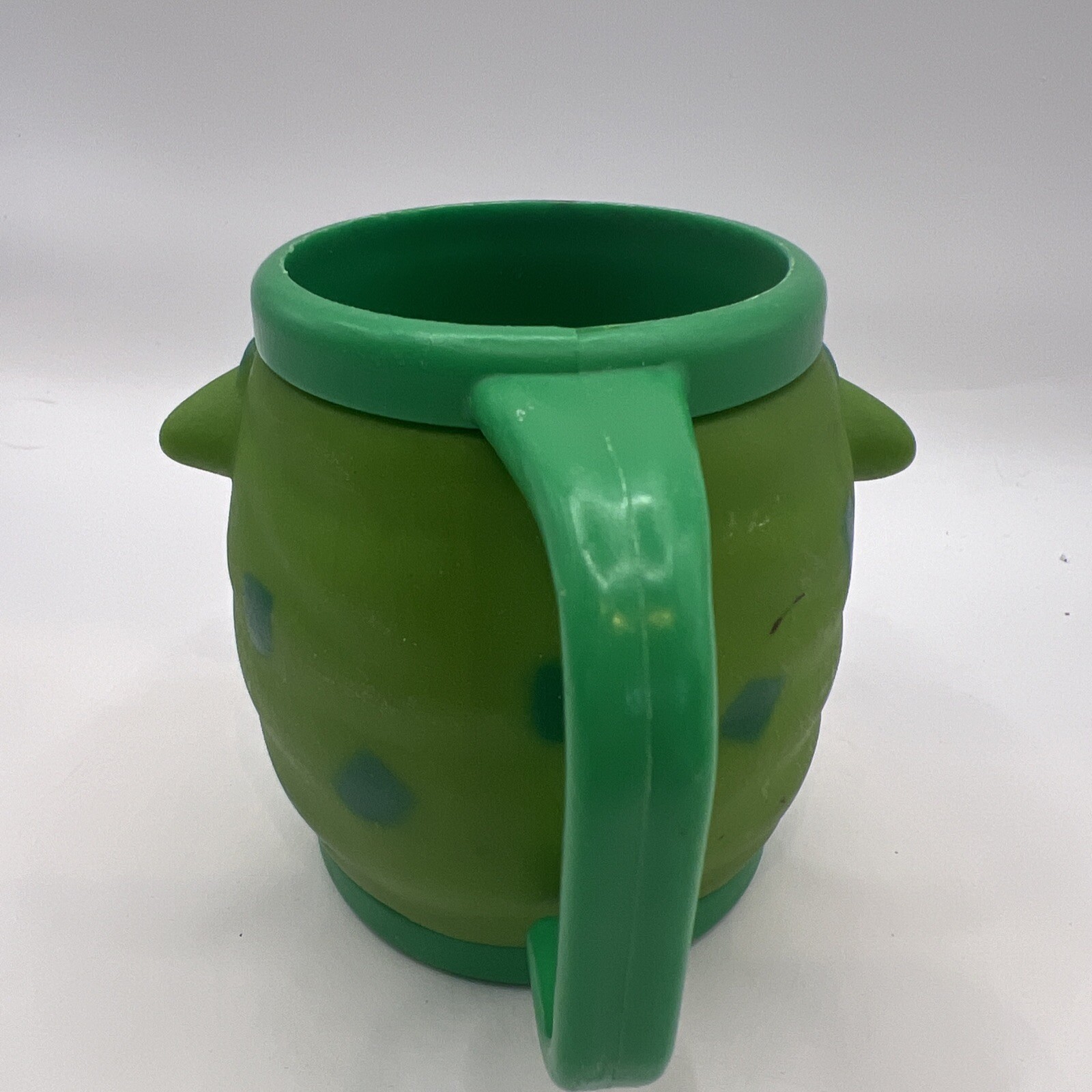 2003 Super Duper Publications Animal Set 4 Mugs Monkey Elephant Hippo Rhino