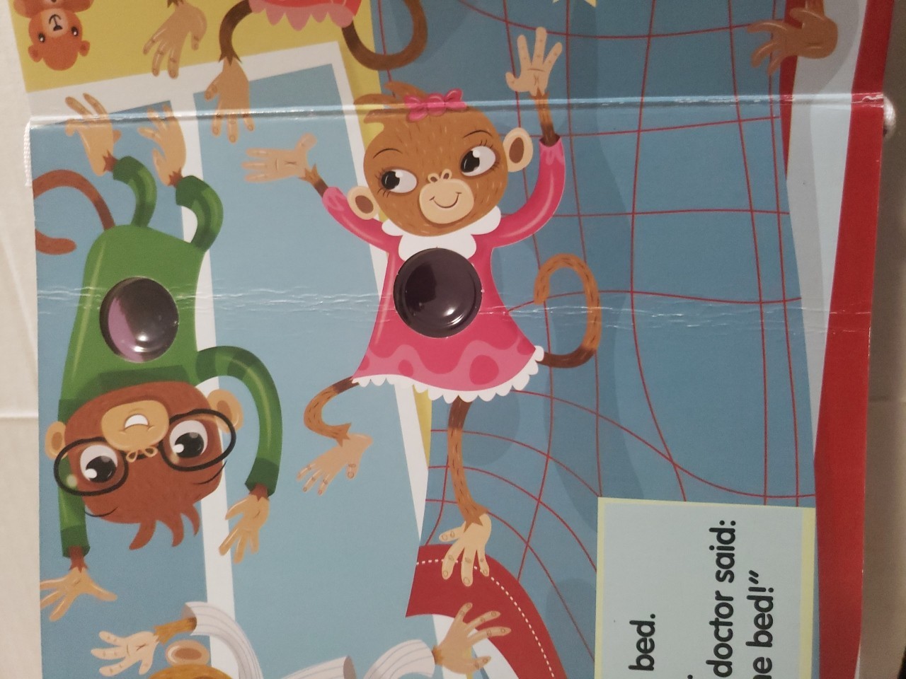 Melissa & Doug Activity Book-Poke-A-Dot: 10 Little Monkeys (Ages 3+)