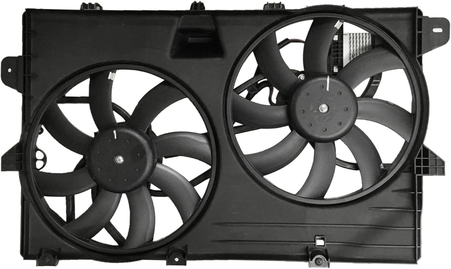 Engine Radiator Cooling Fan Assembly For 2007 2008 2009 2010 2011 2012 2013 2014