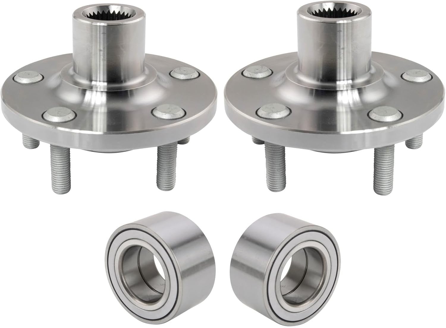 TRQ Wheel Bearing & Hub Kit Compatible with 2013-2019 Ford Escape 2015-2019