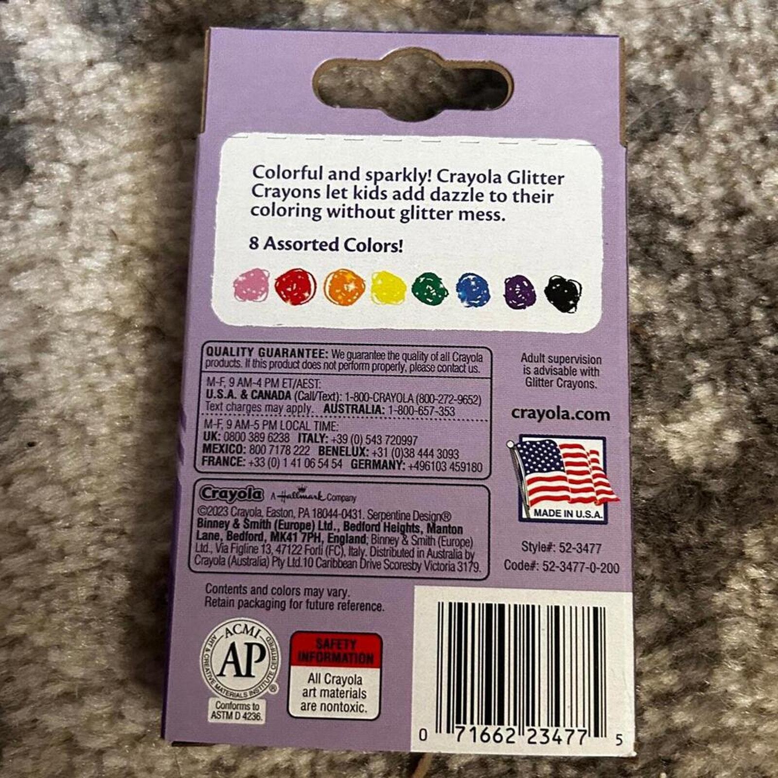 Specialty Crayola Crayons Four Boxes Limited Editon Crayons (NEW)