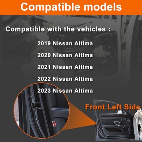 Door Lock Actuator Compatible with 2019-2023 Altima Front Left Driver Side Door