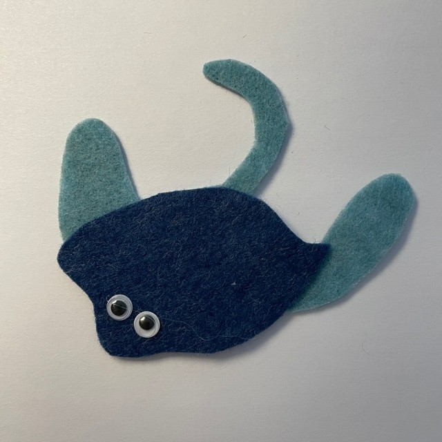Under the Sea, Ocean Life, Sample Set for Felt or Flannel Board Play
