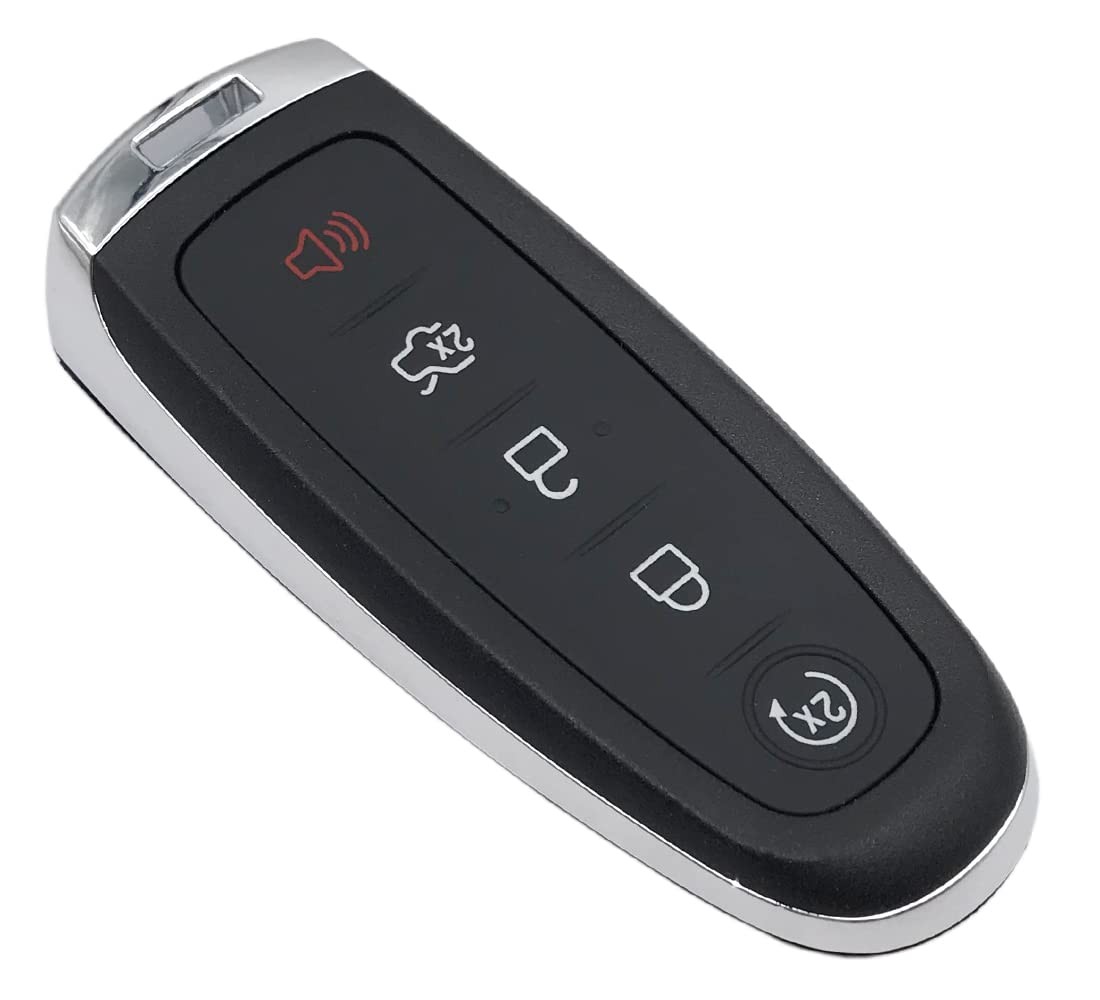 Replacement Key Fob Cover Case fit for Ford Edge Escape Explorer s, black