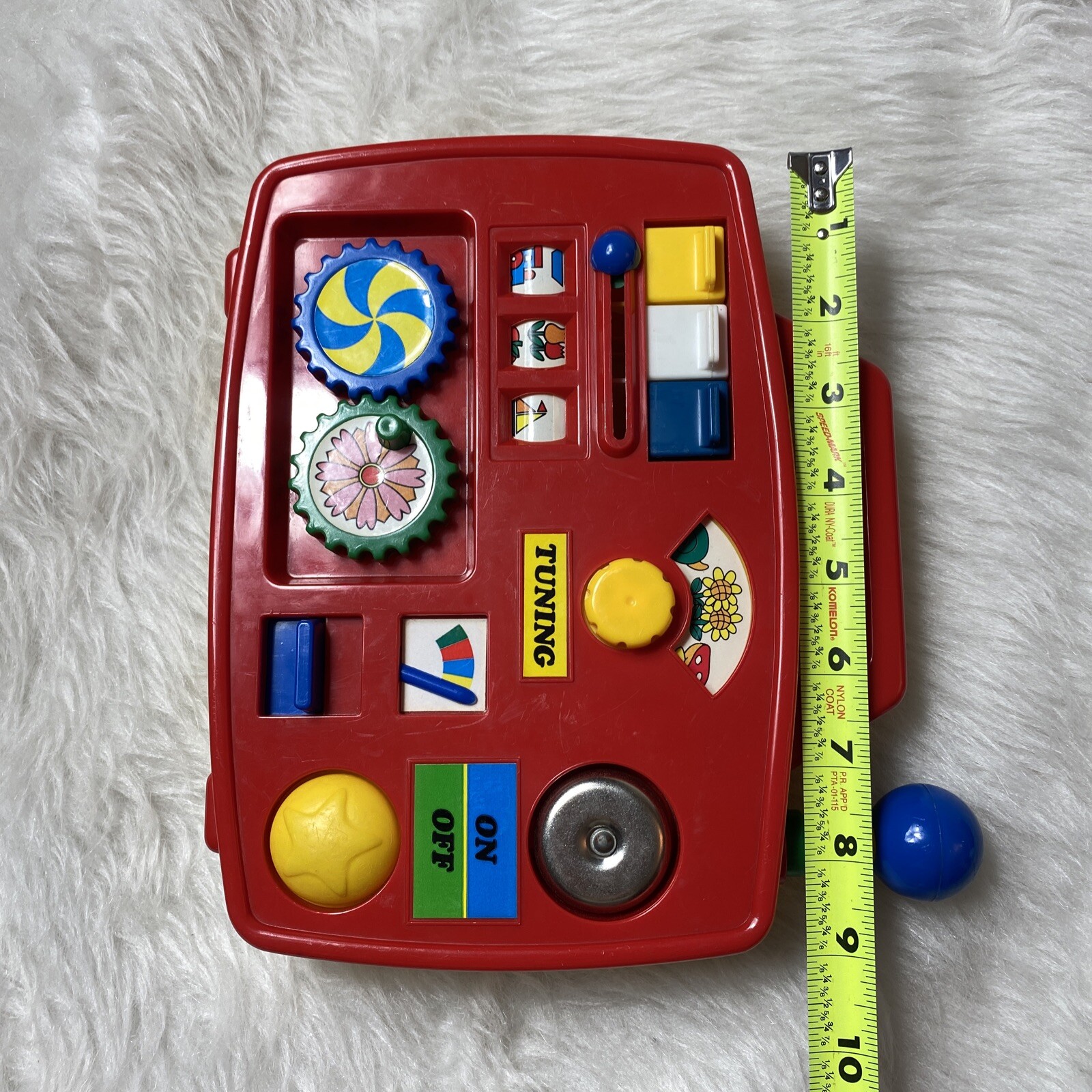 Megcos Toys fun Radio Activity Box ~ Used