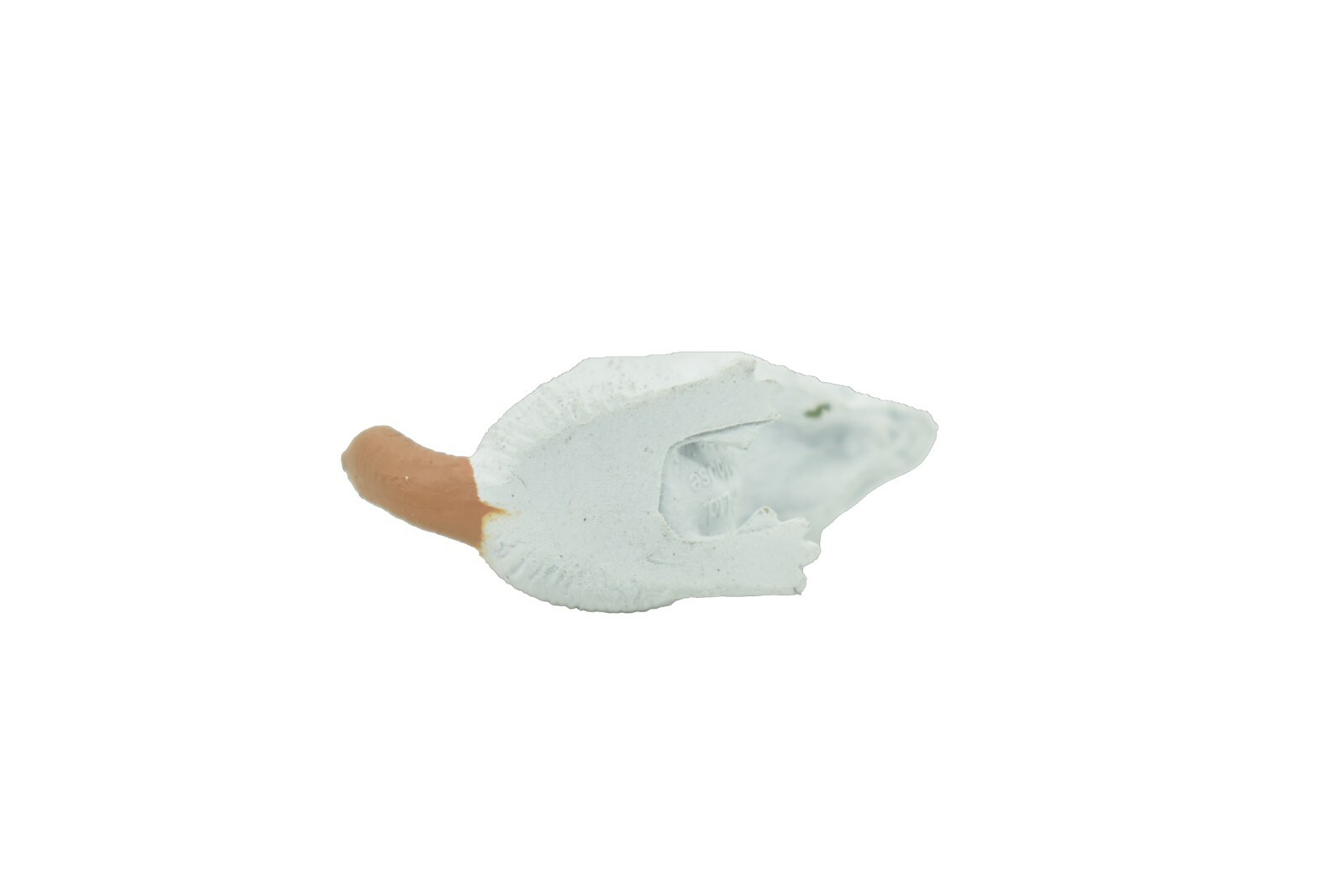 Mouse, White Sitting Plastic Replica 1 3/4IN long 1 1/2IN tall – F1674 B63