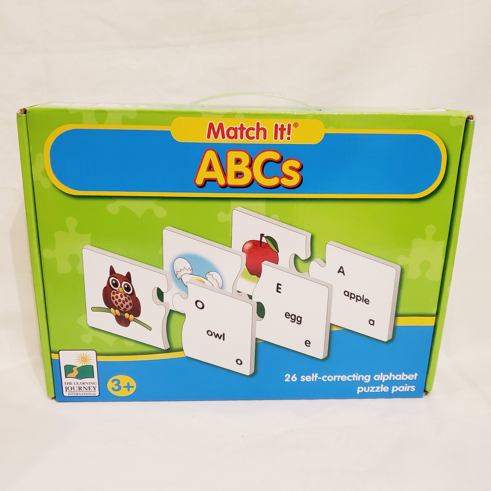 Match It! ABCs & Counting Box Set 26 pc and 30 pc Puzzle Sets Math Reading Skill