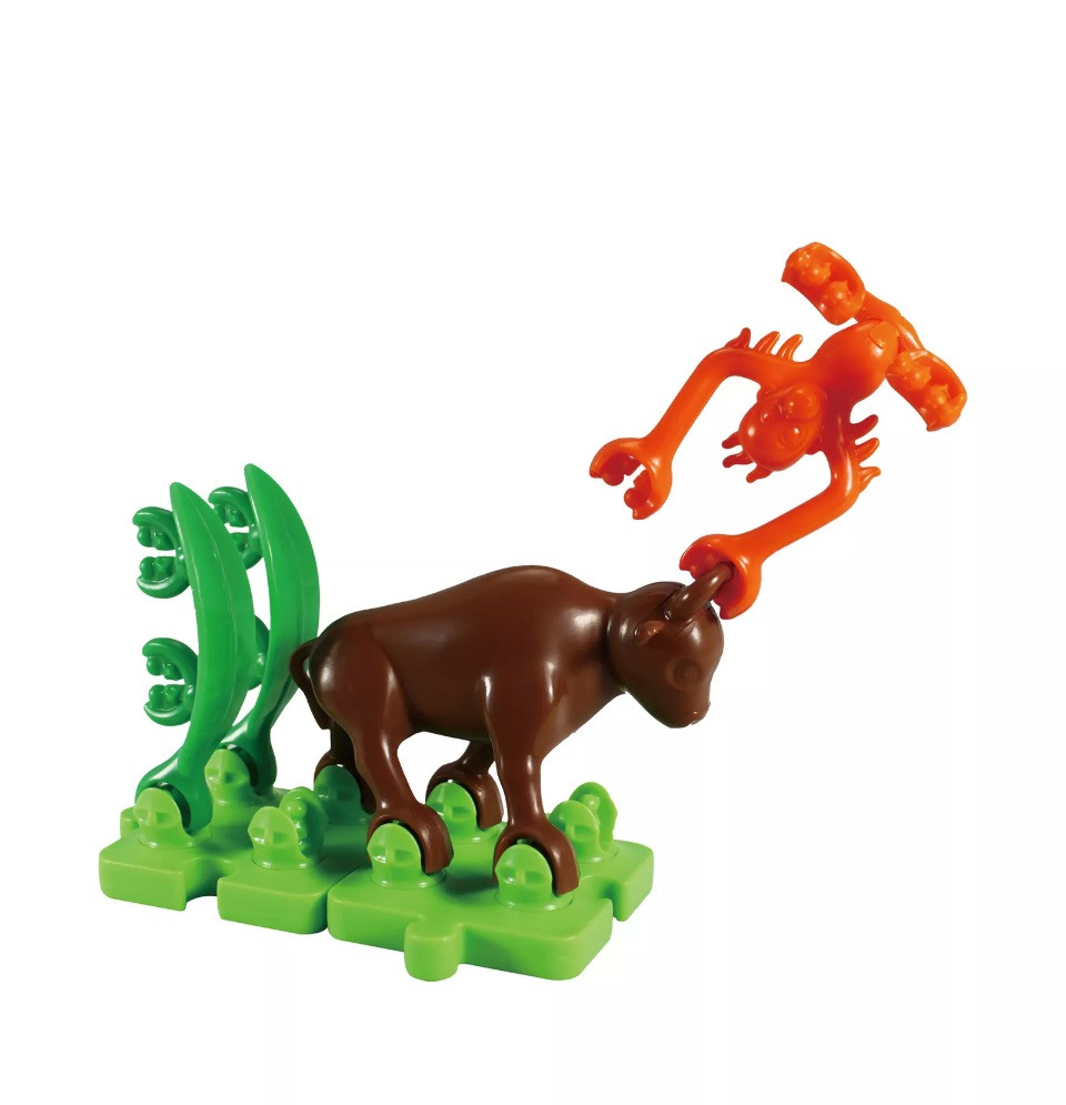 Popular Playthings Linkazoo! The Animal World Connected Construction Toy Ages 4+