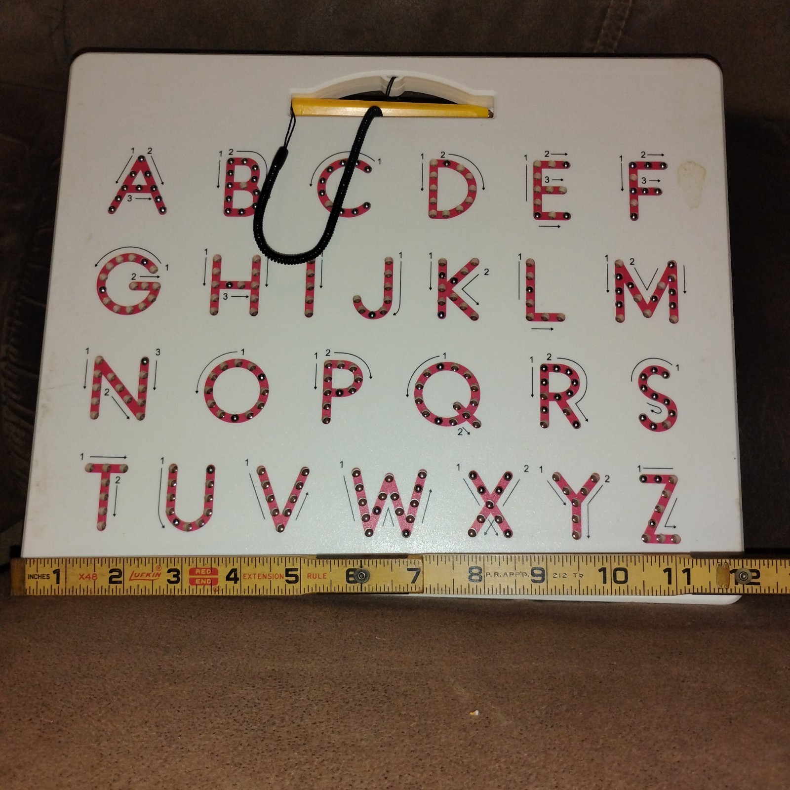 Magnetic Alphabet Tracing Board Upper And Lower Case