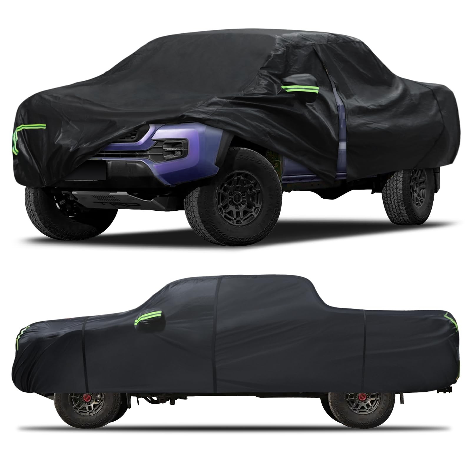 Car Cover Custom Fit for Toyota Tacoma 2005-2023,6 Layers Truck Cover Waterpr…