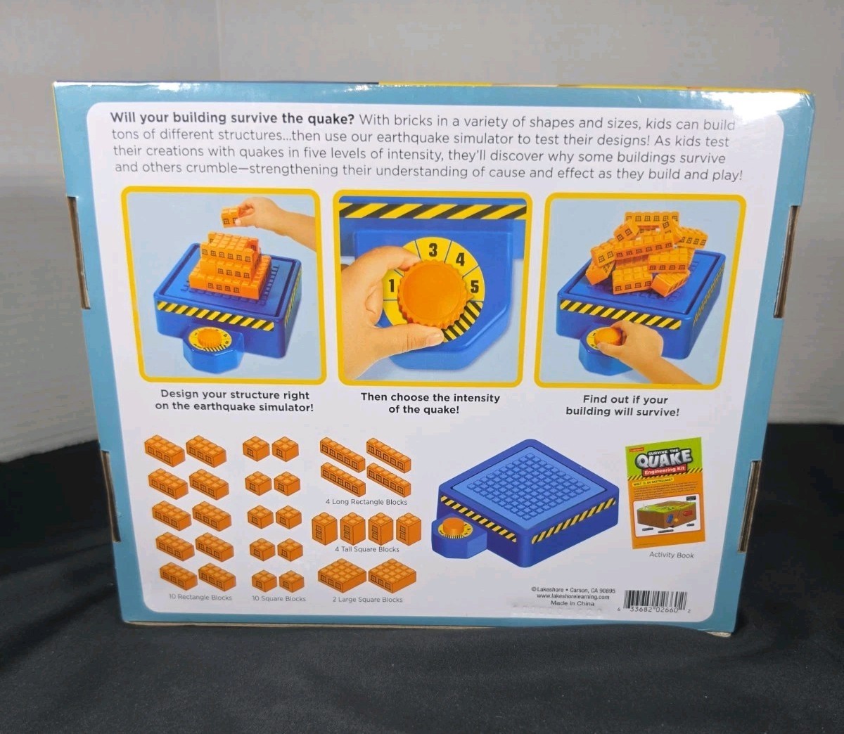 NEW Sealed Lakeshore Learning Toys Survive the Quake Engineering Kit