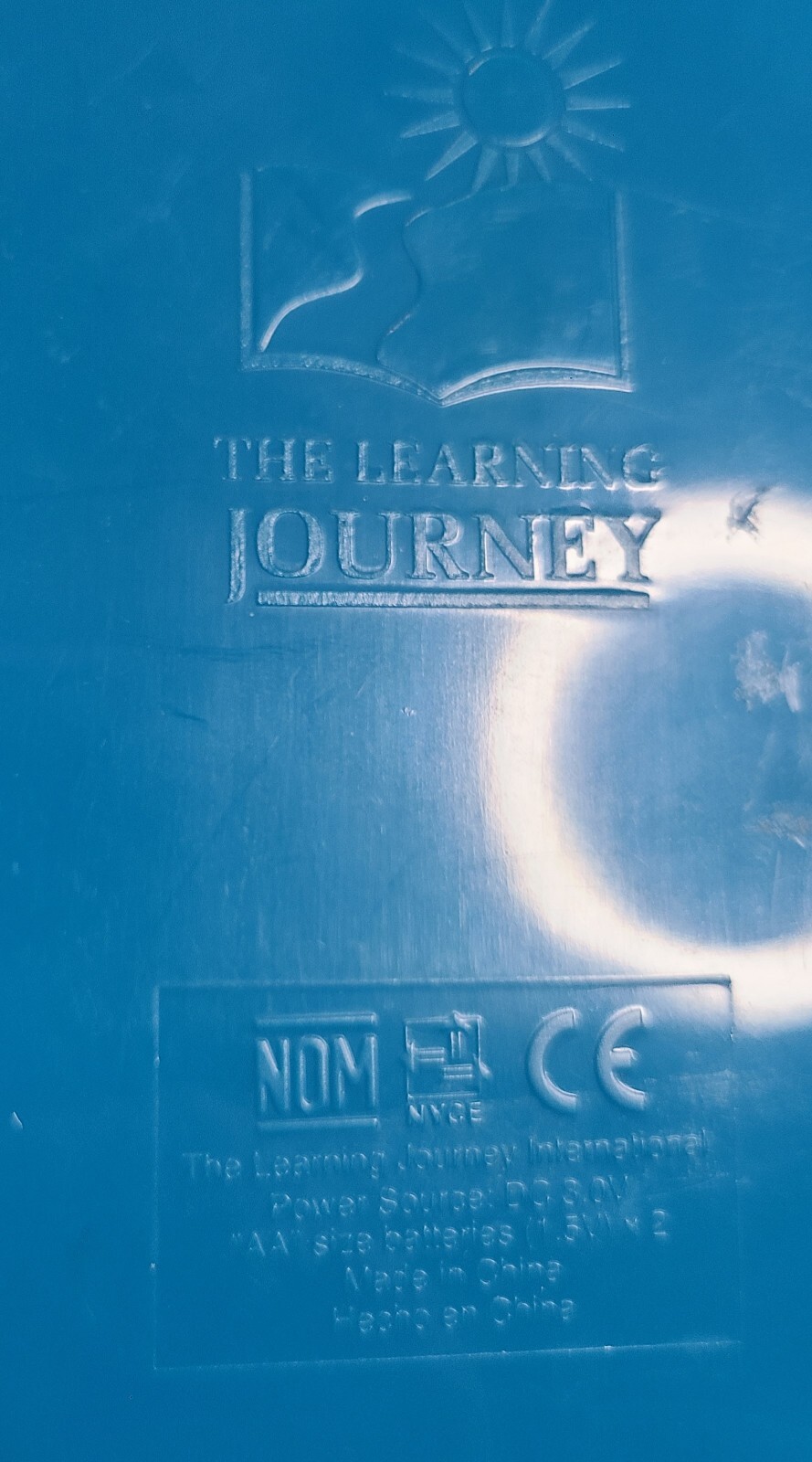 Vintage The Learning Journey Telly the Teaching Time Clock FUN! Tested WORKS