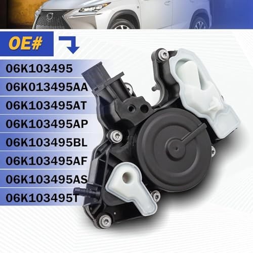 PCV Valve Engine Crankcase Vent Valve Oil Separator for VW Jetta Passat Golf