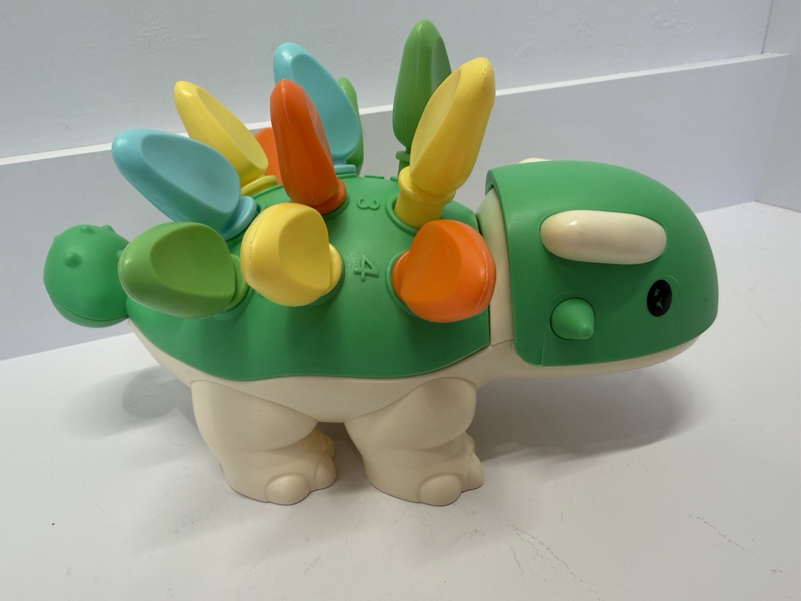 Educational Ankylosaurus Fine Motor Dinosaur Activity Game W/Storage