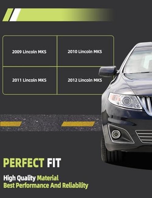Front Bumper Lower Grill Compatible with Lincoln MKS 2009-2012 Grille Bumper