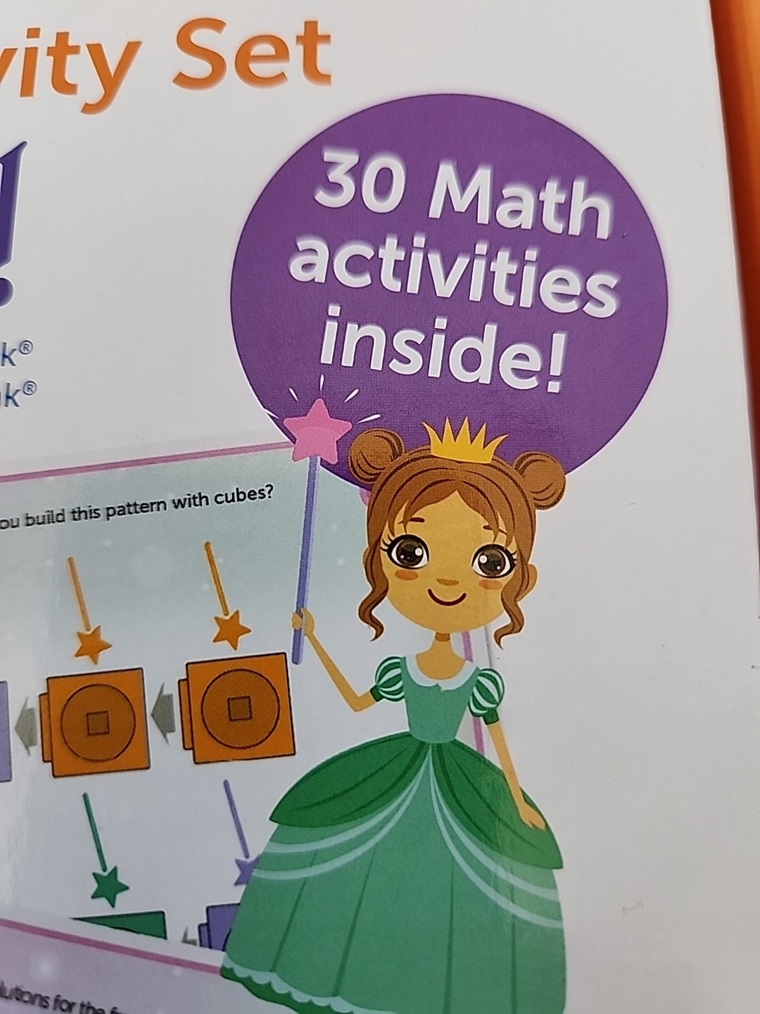 Learning Resources MathLink Cubes Play Learn Activity Set 115 Piece Ages 5+ STEM