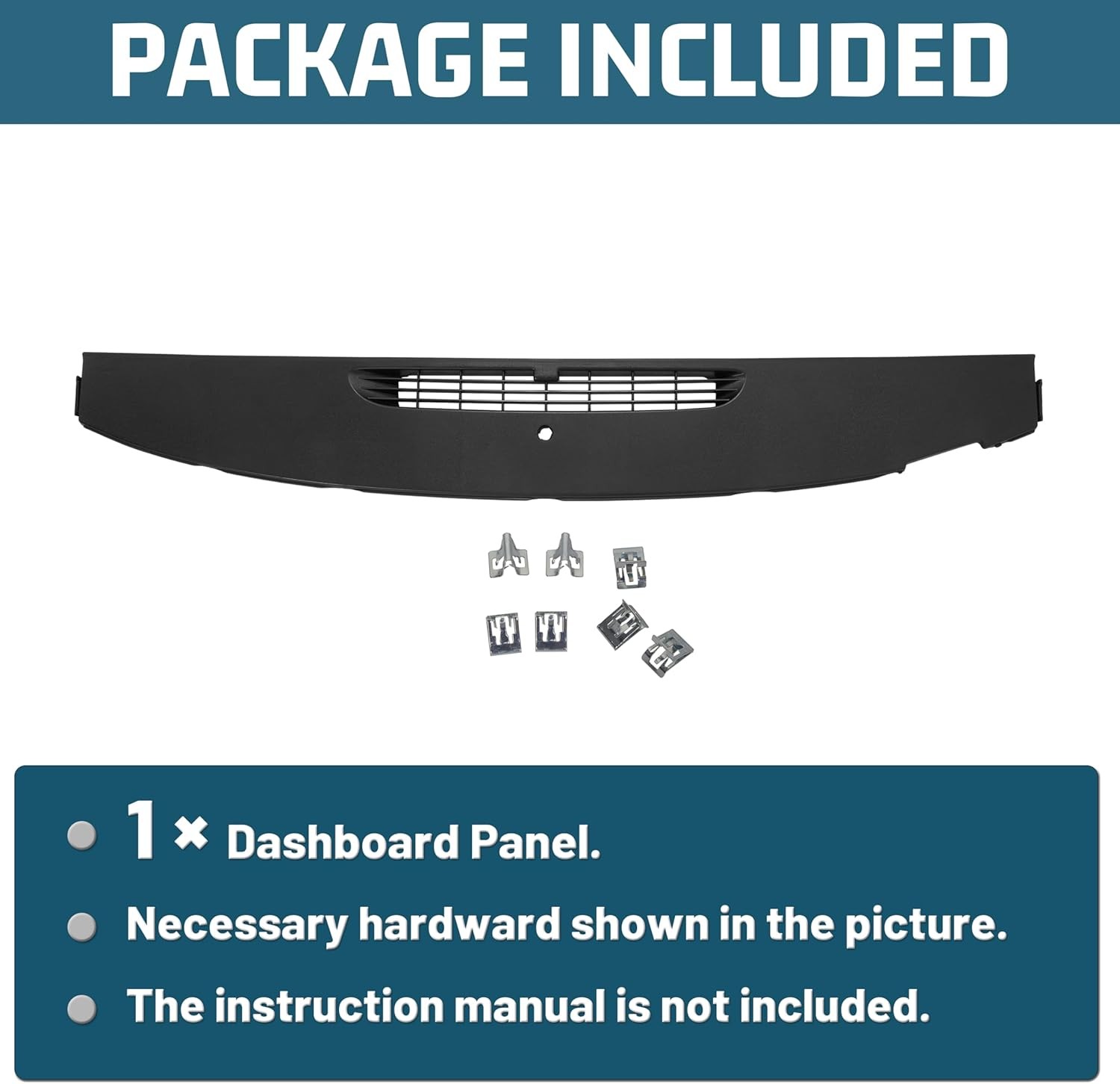 07-13 Chevy Silverado Suburban Tahoe GMC Sierra Upper Dashboard Panel 23224733