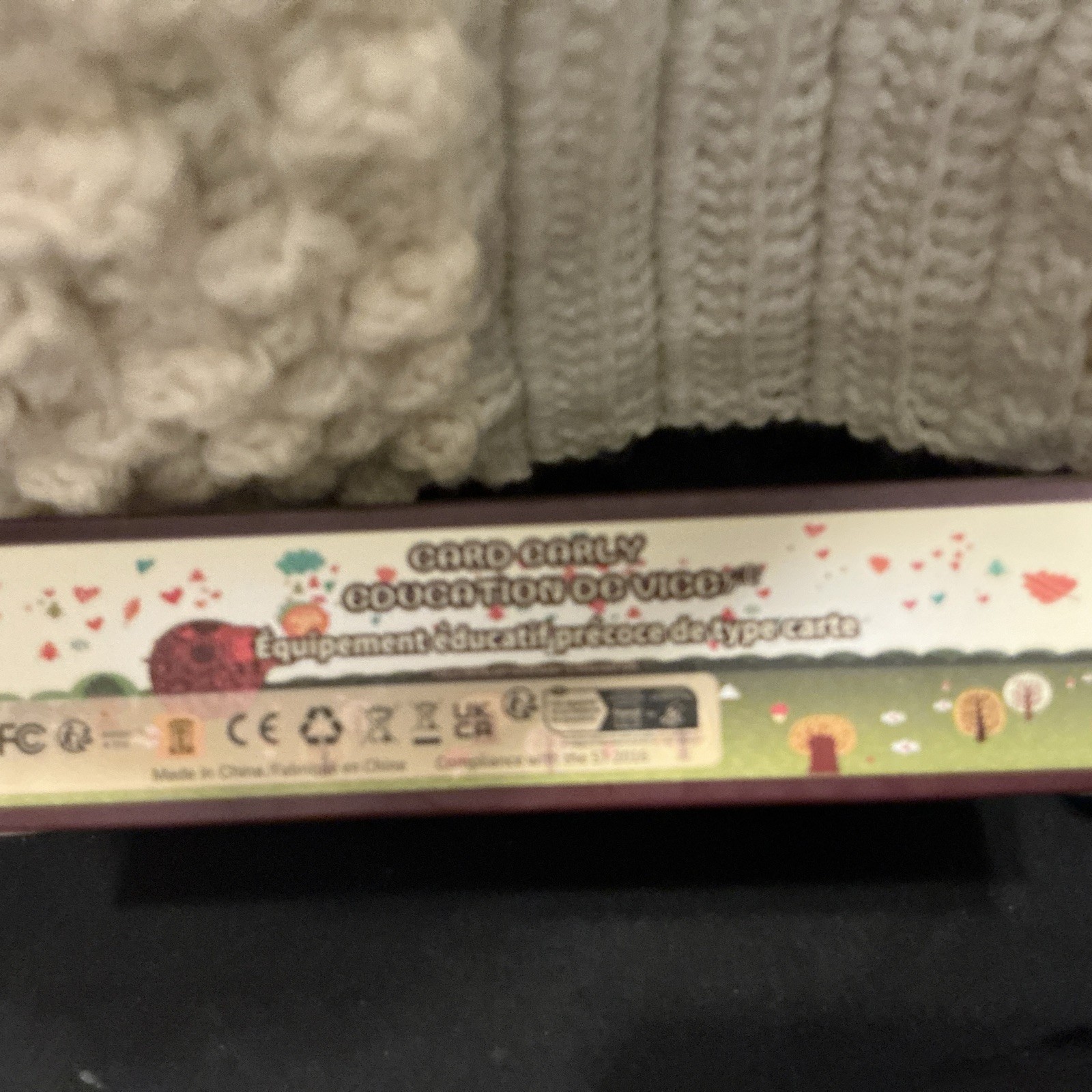 Card Early 12 Months Plus Educational Device With Cards
