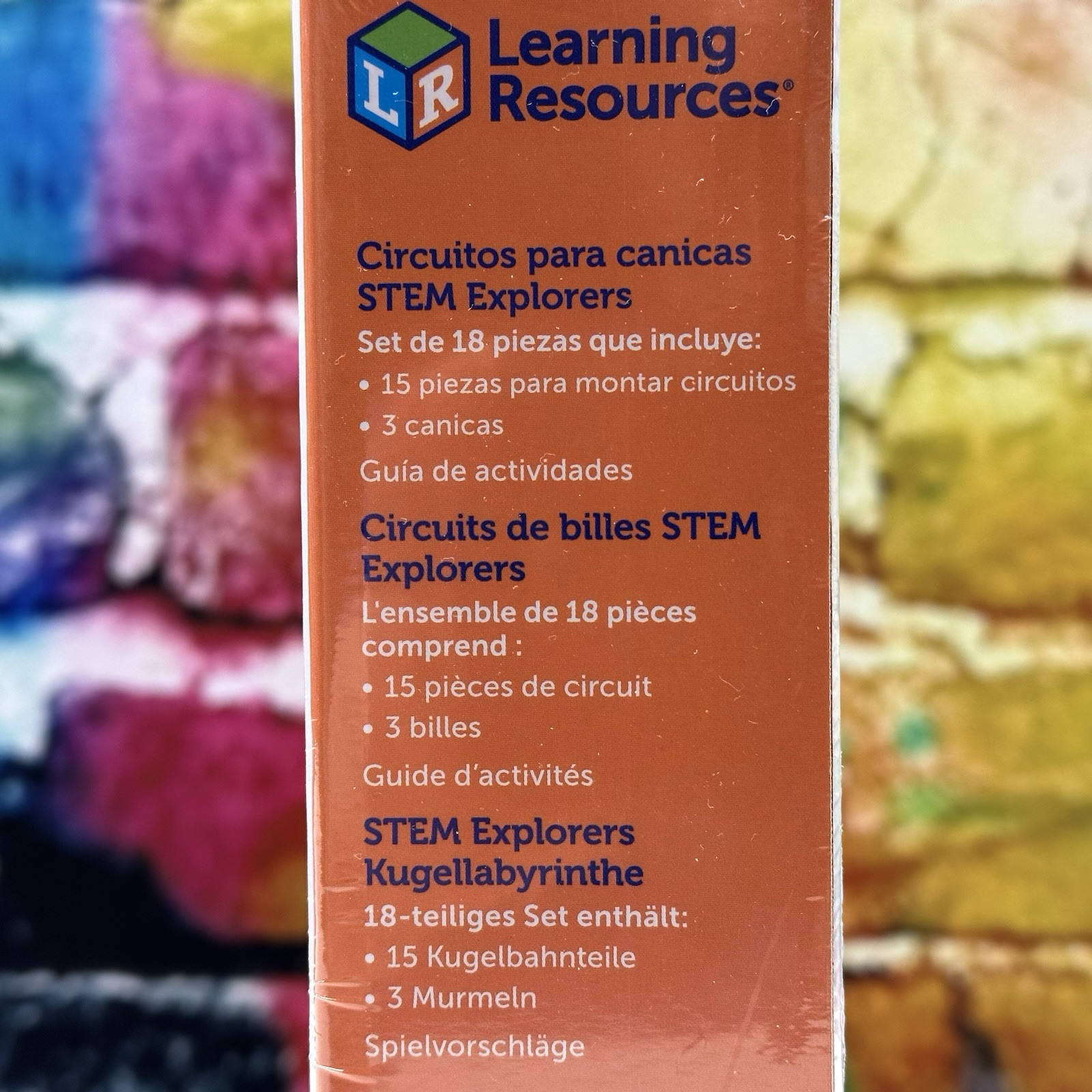 Learning Resources STEM Explorers Marble Runners 18 Pieces Fun Gift Ages 5+ Kids