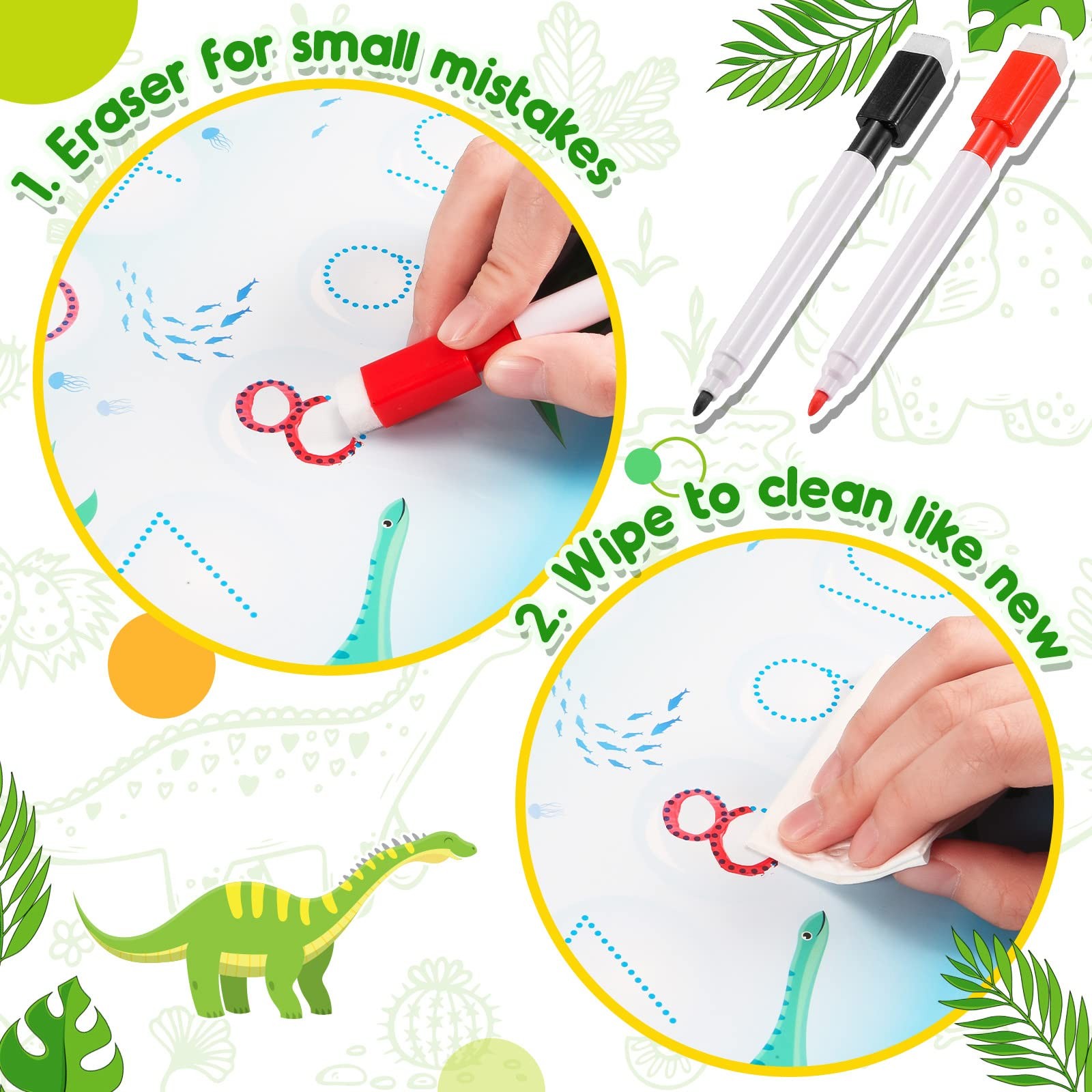 Dinosaur Toys for Kids 3-5, My Preschool Busy Book Montessori Toys for 3 4 5 …