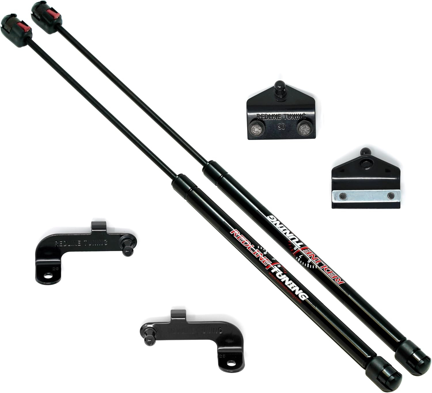 Hood Quicklift Plus for Jeep Wrangler JL & Gladiator JT – All Black Components