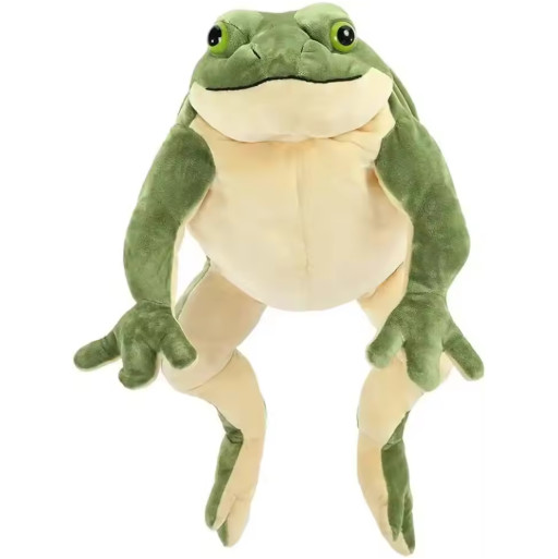 Giant Frog Plush Toy Soft, Cuddly Stuffed Animal for Kids & Frog Lover*