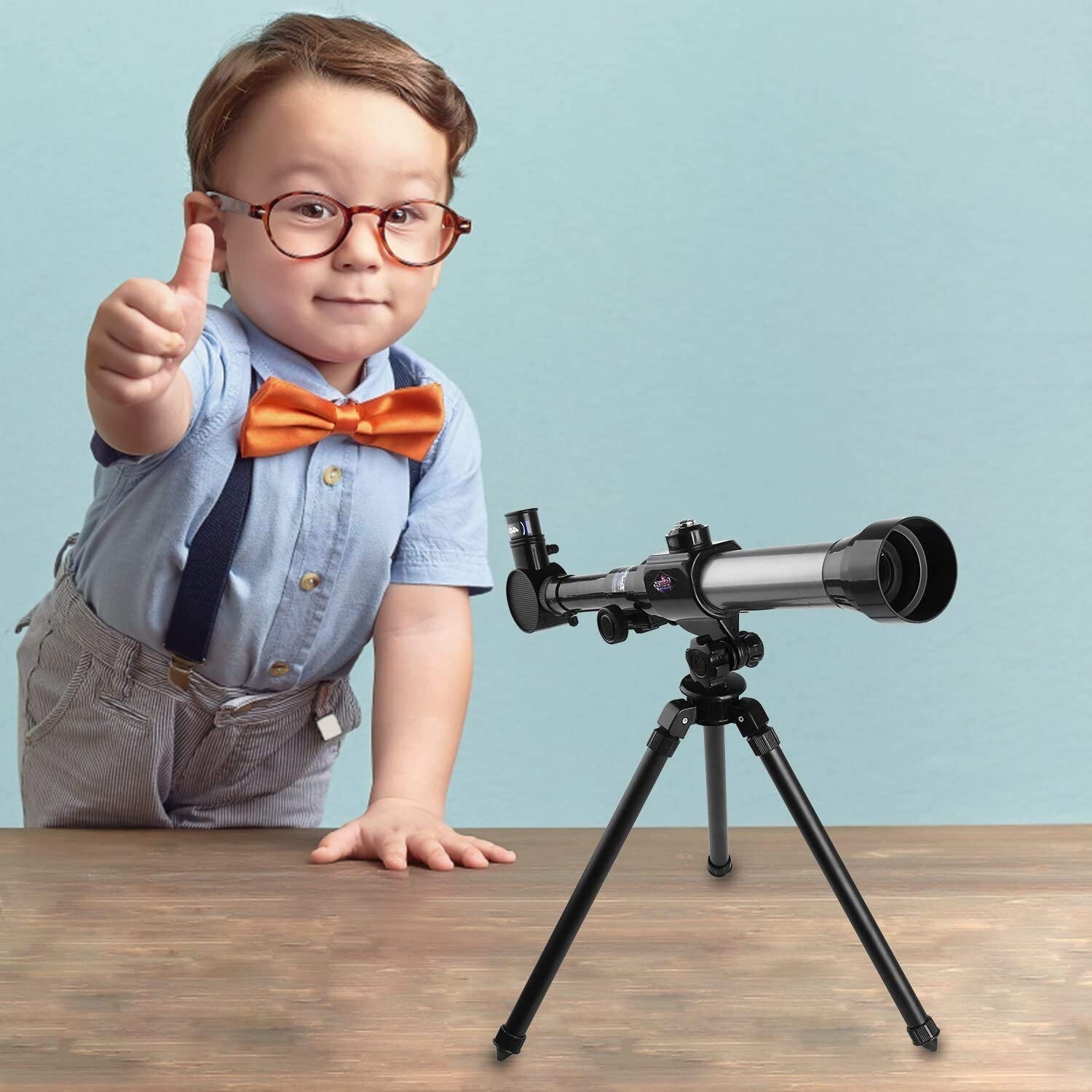 ​Science Telescope with Tripod 3 Eyepieces Portable For Kids Children& Beginners