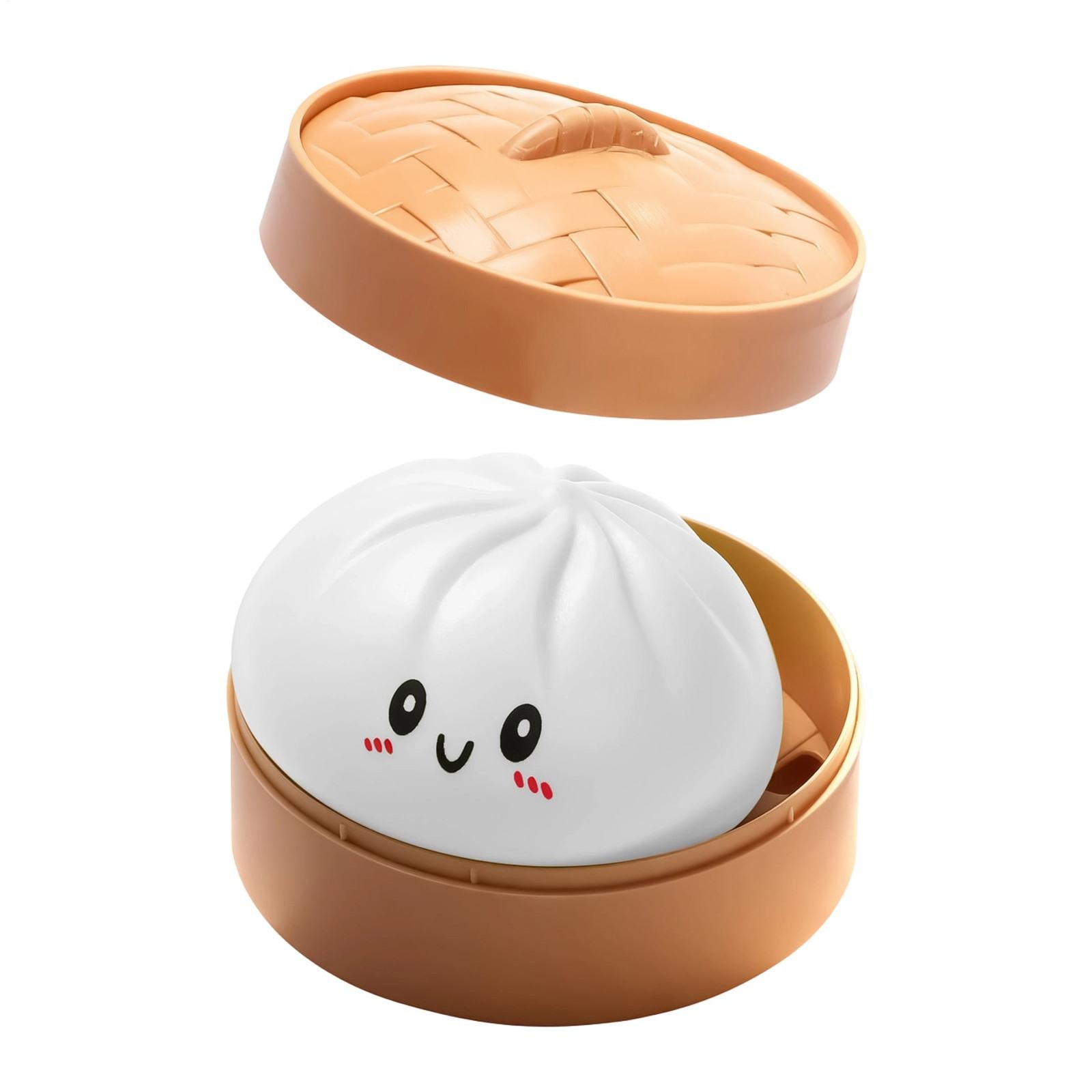 Giant Glitter Dumpling Steamed Bun Dumpling Toy SoftAdorable Squeezing Toy