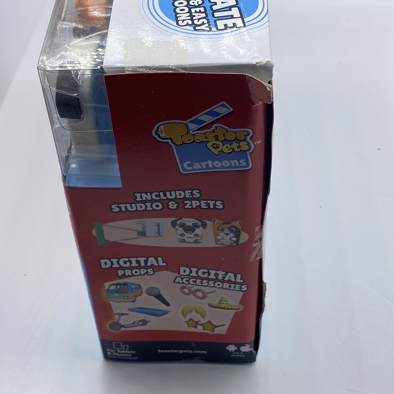 Toaster Pets Make Cartoons STEM Educational Toy Create Quick Easy Animations NEW